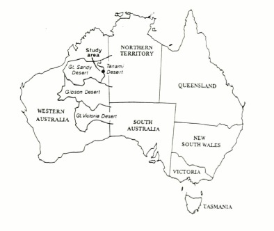 map of australia published in australian archaeology 3511